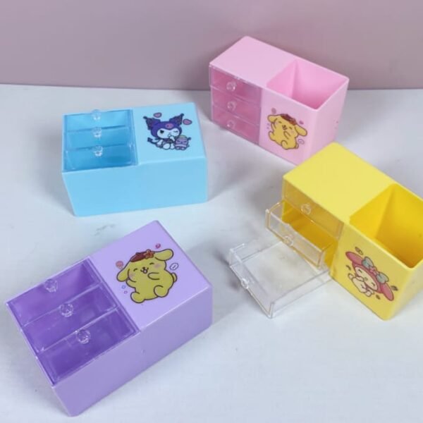 Mini Storage Drawer with Pen Holder